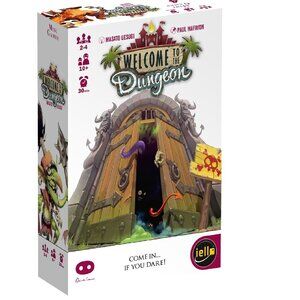 Welcome to the Dungeon Push-Your-Luck Board Game Card Game NEW SEALED